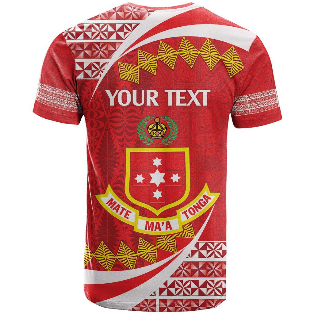 Personalised Kolisi Tonga College Atele T Shirt Mate Maa Tonga 142 Years Anniversary LT14 - Polynesian Pride