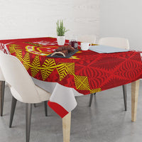 Personalised Kolisi Tonga College Atele Tablecloth Mate Maa Tonga 142 Years Anniversary LT14 - Polynesian Pride