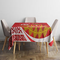 Personalised Kolisi Tonga College Atele Tablecloth Mate Maa Tonga 142 Years Anniversary LT14 - Polynesian Pride