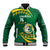 Personalised Tonga Liahona-Saineha High School Baseball Jacket Happy 76 Years Anniversary