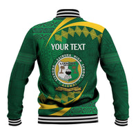 Personalised Tonga Liahona-Saineha High School Baseball Jacket Happy 76 Years Anniversary LT14 - Polynesian Pride