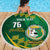 Personalised Tonga Liahona-Saineha High School Beach Blanket Happy 76 Years Anniversary