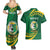 Personalised Tonga Liahona-Saineha High School Couples Matching Summer Maxi Dress and Hawaiian Shirt Happy 76 Years Anniversary