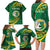 Personalised Tonga Liahona-Saineha High School Family Matching Long Sleeve Bodycon Dress and Hawaiian Shirt Happy 76 Years Anniversary