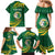 Personalised Tonga Liahona-Saineha High School Family Matching Mermaid Dress and Hawaiian Shirt Happy 76 Years Anniversary