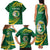 Personalised Tonga Liahona-Saineha High School Family Matching Tank Maxi Dress and Hawaiian Shirt Happy 76 Years Anniversary