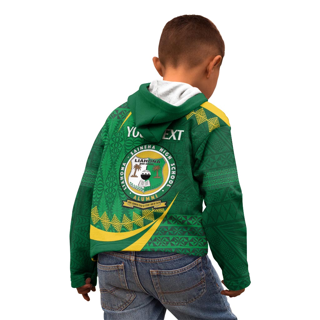 Personalised Tonga Liahona-Saineha High School Kid Hoodie Happy 76 Years Anniversary LT14 - Polynesian Pride
