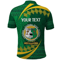 Personalised Tonga Liahona-Saineha High School Polo Shirt Happy 76 Years Anniversary LT14 - Polynesian Pride