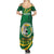 Personalised Tonga Liahona-Saineha High School Summer Maxi Dress Happy 76 Years Anniversary