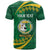 Personalised Tonga Liahona-Saineha High School T Shirt Happy 76 Years Anniversary