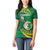 Personalised Tonga Liahona-Saineha High School Women Polo Shirt Happy 76 Years Anniversary