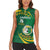 Personalised Tonga Liahona-Saineha High School Women Sleeveless Polo Shirt Happy 76 Years Anniversary