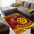 Personalised Tonga High School Area Rug Happy 77 Years Anniversary