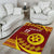 Personalised Tonga High School Area Rug Happy 77 Years Anniversary