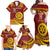 Personalised Tonga High School Family Matching Off Shoulder Maxi Dress and Hawaiian Shirt Happy 77 Years Anniversary