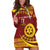 Personalised Tonga High School Hoodie Dress Happy 77 Years Anniversary