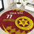 Personalised Tonga High School Round Carpet Happy 77 Years Anniversary