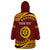 Personalised Tonga High School Wearable Blanket Hoodie Happy 77 Years Anniversary