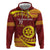 Personalised Tonga High School Zip Hoodie Happy 77 Years Anniversary