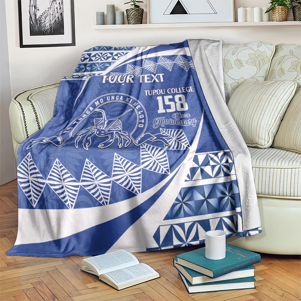 Personalised Tonga Tupou College Toloa Blanket Happy 158 Years Anniversary