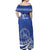 Personalised Tonga Tupou College Toloa Off Shoulder Maxi Dress Happy 158 Years Anniversary