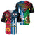 Vanuatu And West Papua Baseball Jersey Coat Of Arms Mix Flag Style LT14 - Polynesian Pride