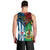 Vanuatu And West Papua Men Tank Top Coat Of Arms Mix Flag Style LT14 - Polynesian Pride