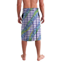 Hawaii Jade Vine Lei Lavalava Aloha Palaka Motif - Purple LT14 - Polynesian Pride