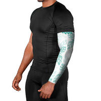 Jade Vine Lei Hawaii Arm Sleeves Aloha Seamless Tropical Leaves LT14 - Polynesian Pride