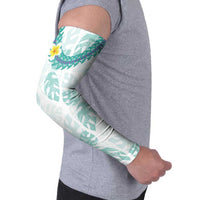 Jade Vine Lei Hawaii Arm Sleeves Aloha Seamless Tropical Leaves LT14 - Polynesian Pride