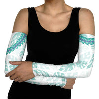 Jade Vine Lei Hawaii Arm Sleeves Aloha Seamless Tropical Leaves LT14 - Polynesian Pride