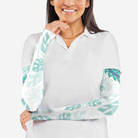 Jade Vine Lei Hawaii Arm Sleeves Aloha Seamless Tropical Leaves LT14 - Polynesian Pride