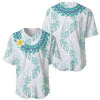 Jade Vine Lei Hawaii Baseball Jersey Aloha Seamless Tropical Leaves LT14 - Polynesian Pride