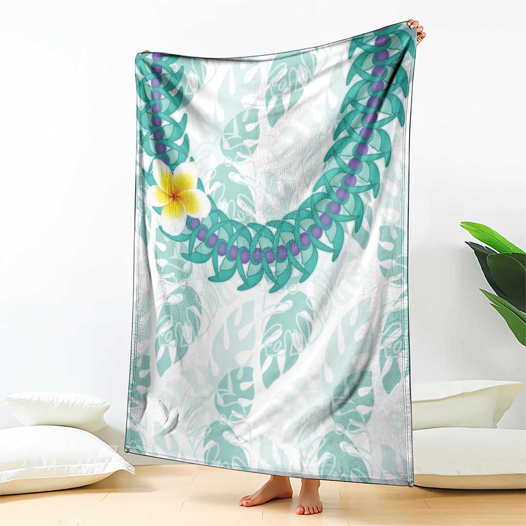 Jade Vine Lei Hawaii Blanket Aloha Seamless Tropical Leaves LT14 - Polynesian Pride