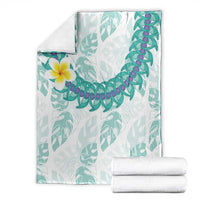 Jade Vine Lei Hawaii Blanket Aloha Seamless Tropical Leaves LT14 - Polynesian Pride