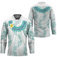 Jade Vine Lei Hawaii Hockey Jersey Aloha Seamless Tropical Leaves LT14 - Polynesian Pride