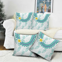 Jade Vine Lei Hawaii Pillow Cover Aloha Seamless Tropical Leaves LT14 - Polynesian Pride