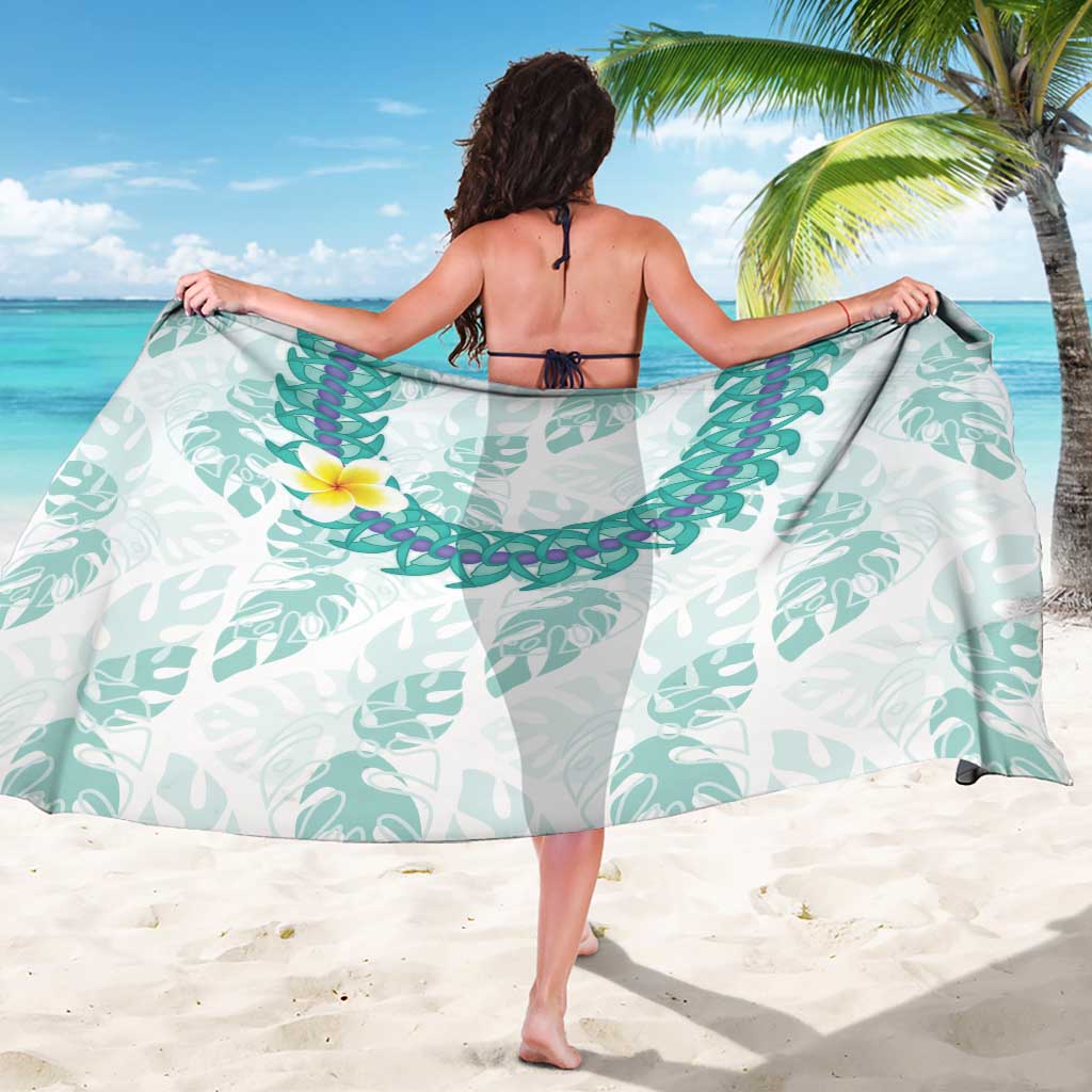 Jade Vine Lei Hawaii Sarong Aloha Seamless Tropical Leaves LT14 - Polynesian Pride