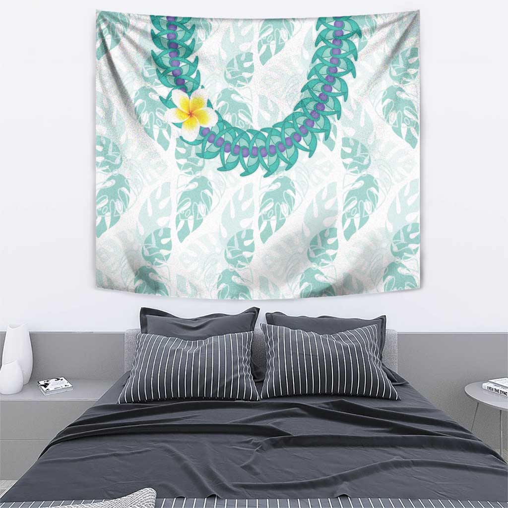 Jade Vine Lei Hawaii Tapestry Aloha Seamless Tropical Leaves LT14 - Polynesian Pride