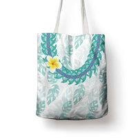 Jade Vine Lei Hawaii Tote Bag Aloha Seamless Tropical Leaves LT14 - Polynesian Pride
