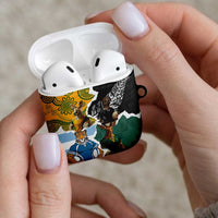 Rugby 2025 Championship AirPods Case Southern Hemisphere Countries Mascots LT14 - Polynesian Pride