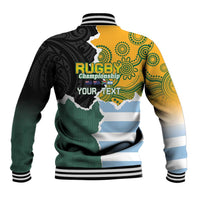 Personalised Rugby 2025 Championship Baseball Jacket Southern Hemisphere Countries Mascots LT14 - Polynesian Pride