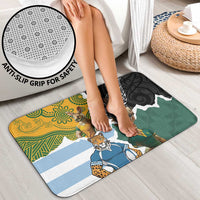 Rugby 2025 Championship Bathroom Set Southern Hemisphere Countries Mascots LT14 - Polynesian Pride