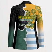 Personalised Rugby 2025 Championship Blazer Southern Hemisphere Countries Mascots LT14 - Polynesian Pride
