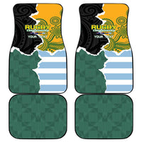 Rugby 2025 Championship Car Mats Southern Hemisphere Countries Mascots LT14 - Polynesian Pride