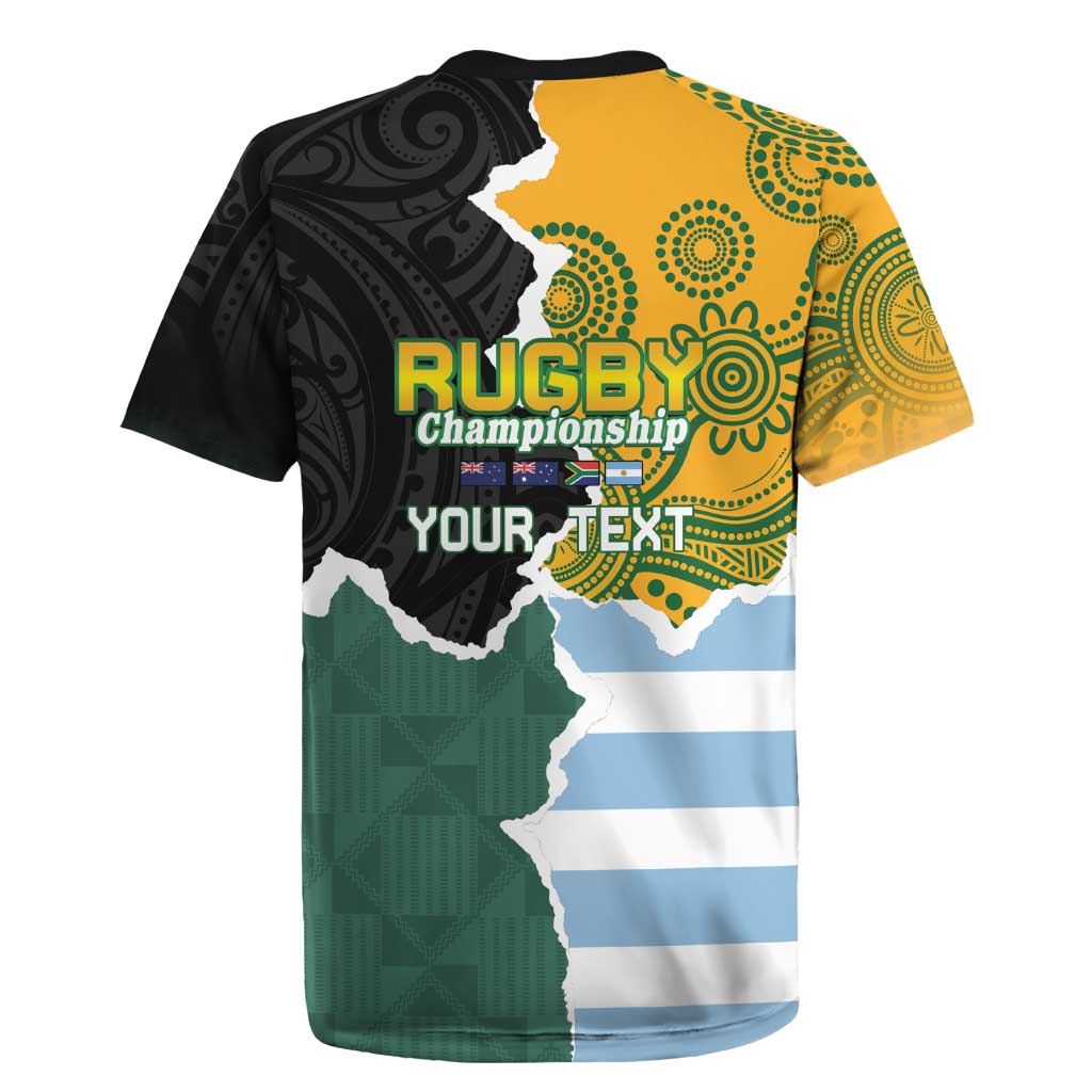 Personalised Rugby 2025 Championship Rugby Jersey Southern Hemisphere Countries Mascots LT14 - Polynesian Pride
