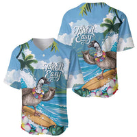 Aloha Hawaii Shaka Nene Goose Baseball Jersey Surfing Take It Easy LT14 - Polynesian Pride