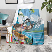 Aloha Hawaii Shaka Nene Goose Blanket Surfing Take It Easy LT14 - Polynesian Pride