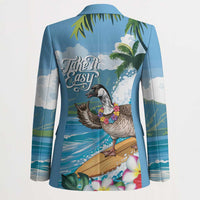 Aloha Hawaii Shaka Nene Goose Blazer Surfing Take It Easy LT14 - Polynesian Pride