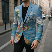 Aloha Hawaii Shaka Nene Goose Blazer Surfing Take It Easy LT14 - Polynesian Pride